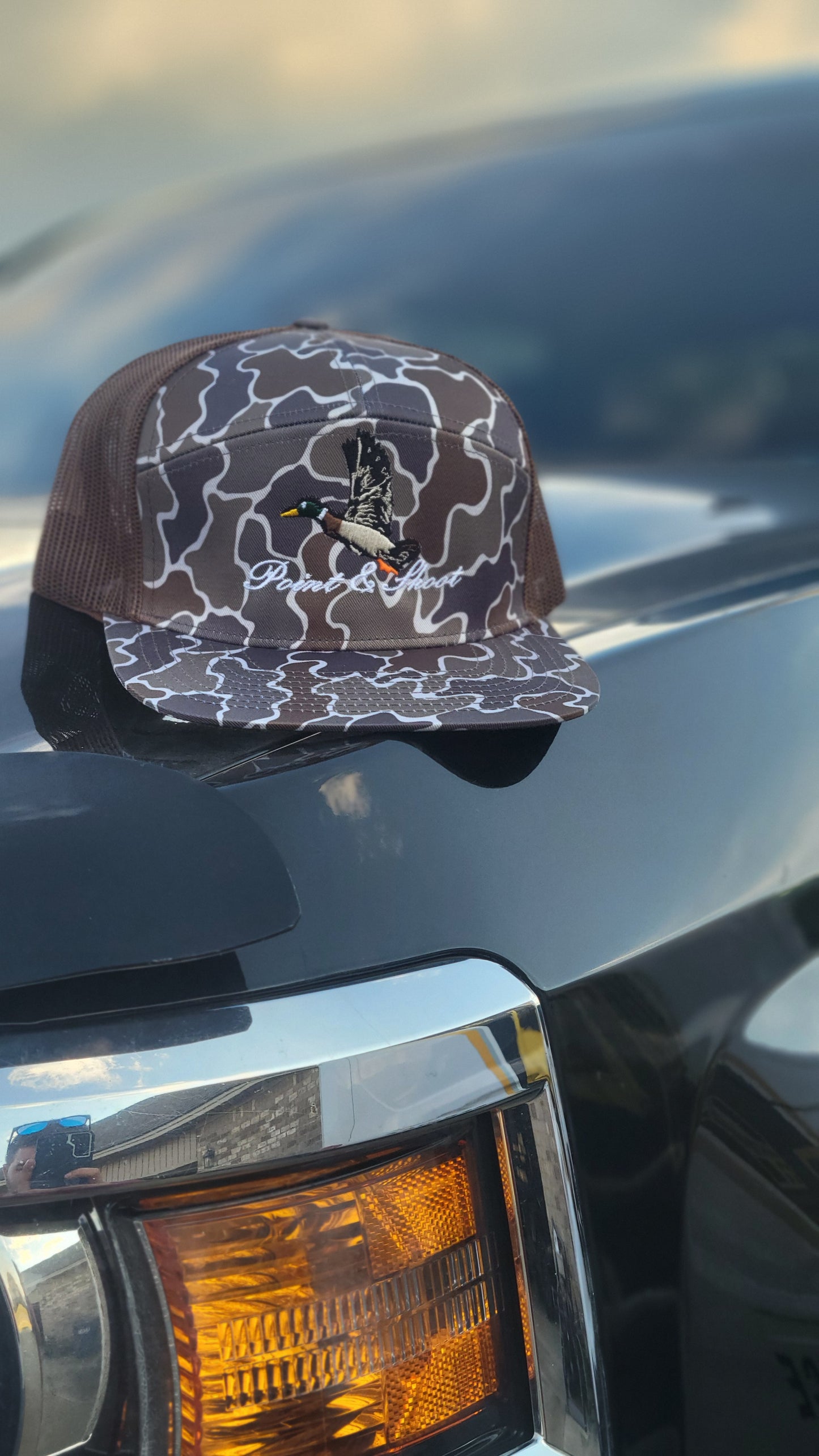 Mallard Hat Full Duck Camo 7 Panel