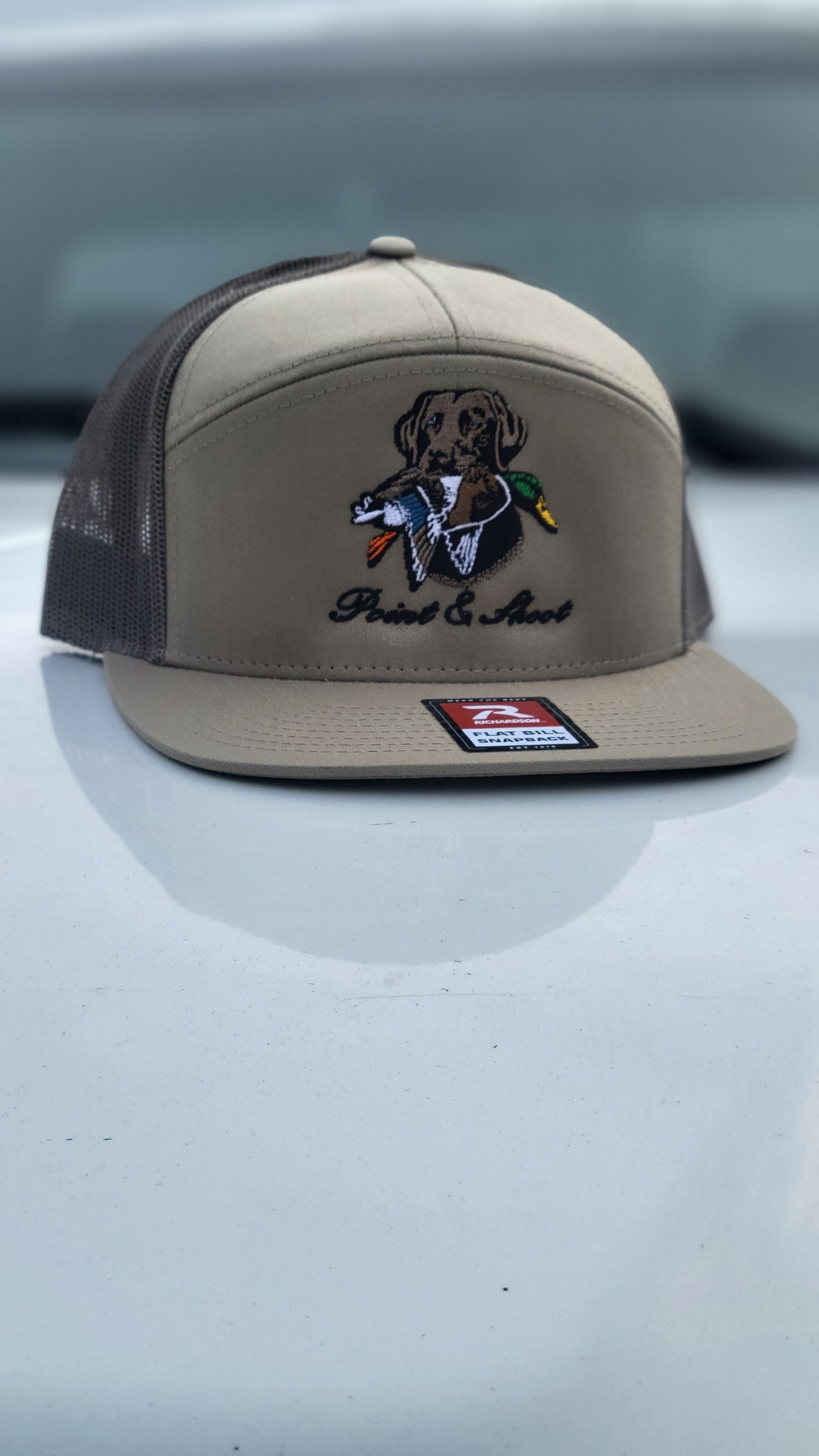 Lab Design Khaki/coffee 7 panel