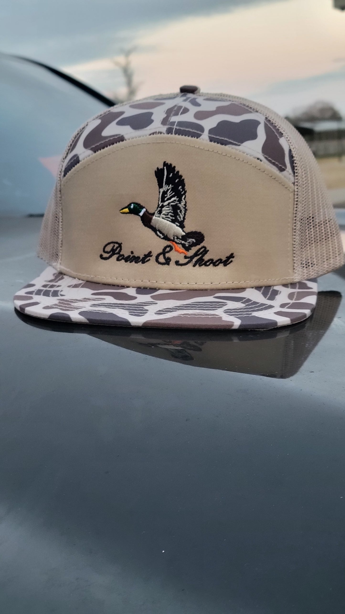 Mallard Hat 7 Panel Slough/ Balsa