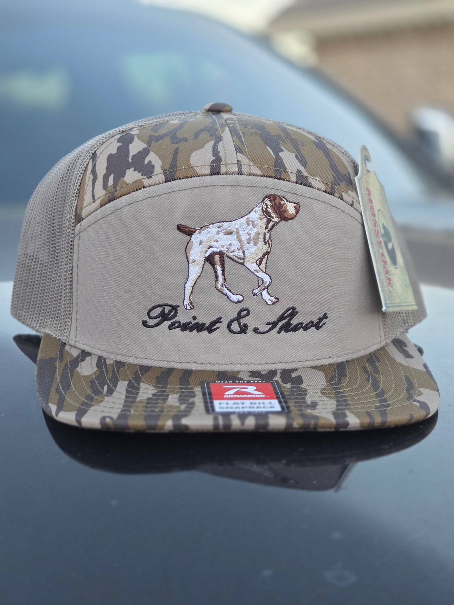 Pointer Hat Bottomland/Loden 7 Panel