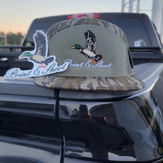 Mallard Hat Bottomland Loden 7 Panel