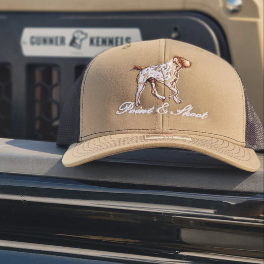 Pointer Hat Khaki/Coffee 112