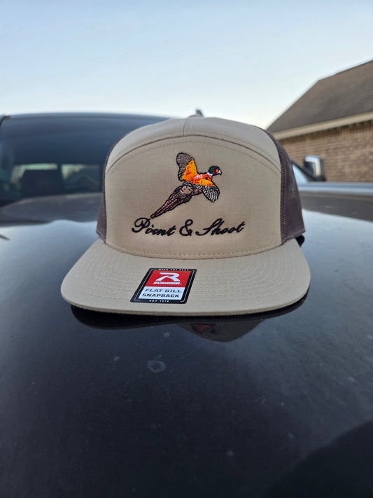 Pheasant Khaki/Coffee 7 Panel