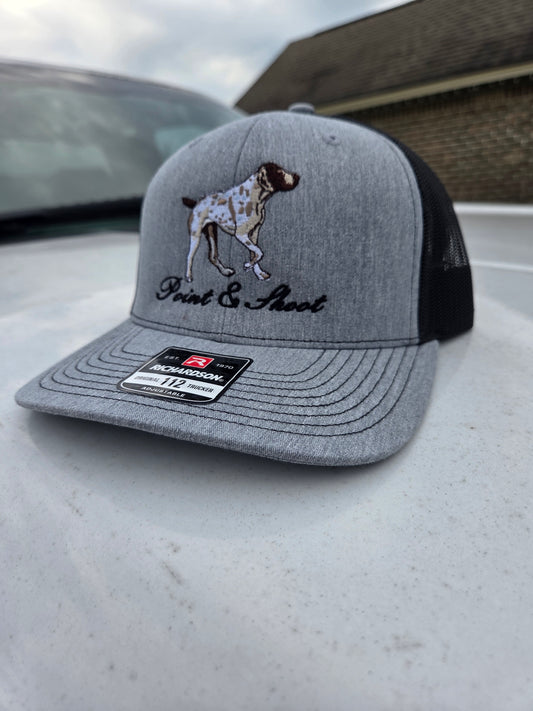 Pointer Hat Grey/Black 112